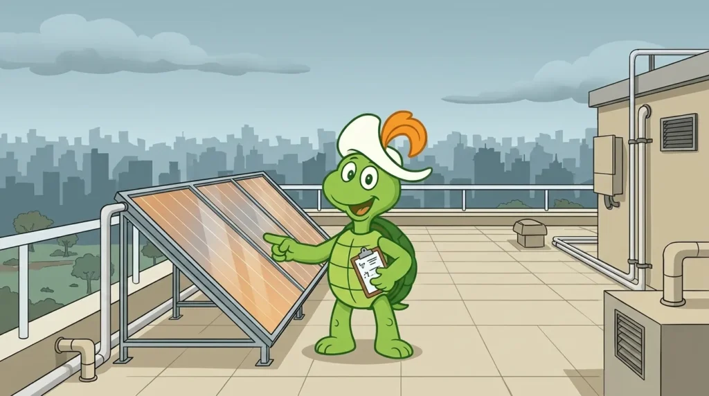aquecimento-solar-residencial-em-curitiba-cobertura-apartamento